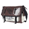 CoolChange Attack on Titan messanger bag, brown/white