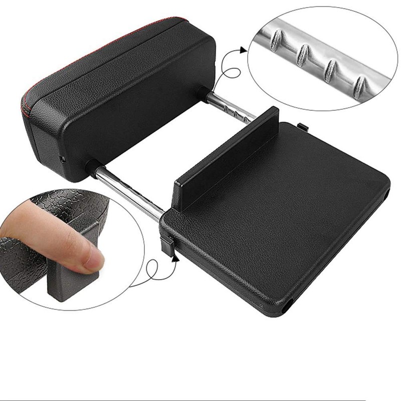 JEYODA Car Armrest Box Adjustable Pad Refit Car Central Lift