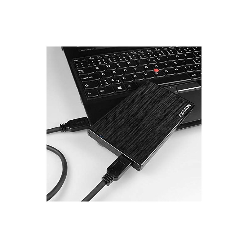 AXAGON EE25-XA6 USB 3.0 Aline Box Compact External Aluminium Box