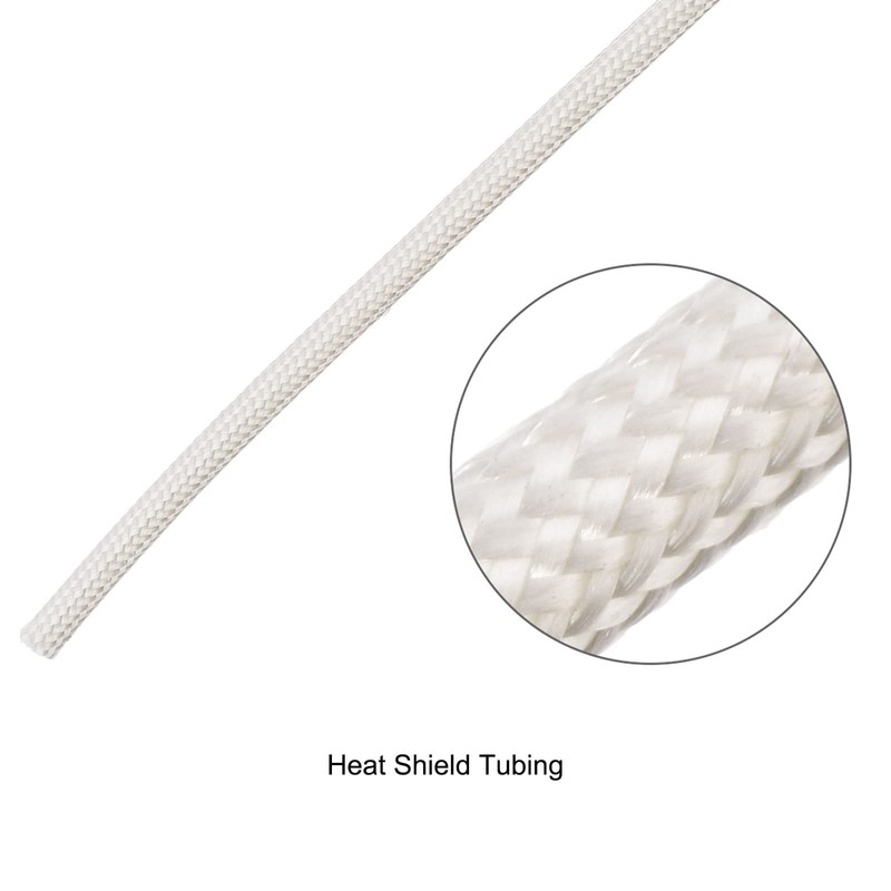 Rebower Fiberglass Sleeving Insulated Cable Protection Tube for High Temperature