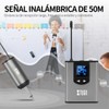 XTUGA Microfono Inalambrico Diadema, Recargable Diadema con Microfono Profesional UHF