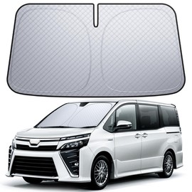 Lamicall Toyota Voxy Noah 80 Series Windshield Sun Shade: Car Sun Shade, Car Windshield Sunshade, Foldable Car Shade, Thermal Insulation, Car Supplies, Light Blocking, UV Protection, UV Protection,