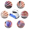 220W LED UV Nail Lamp, Portable Nail Dryer Manicure/Pedicure Curing