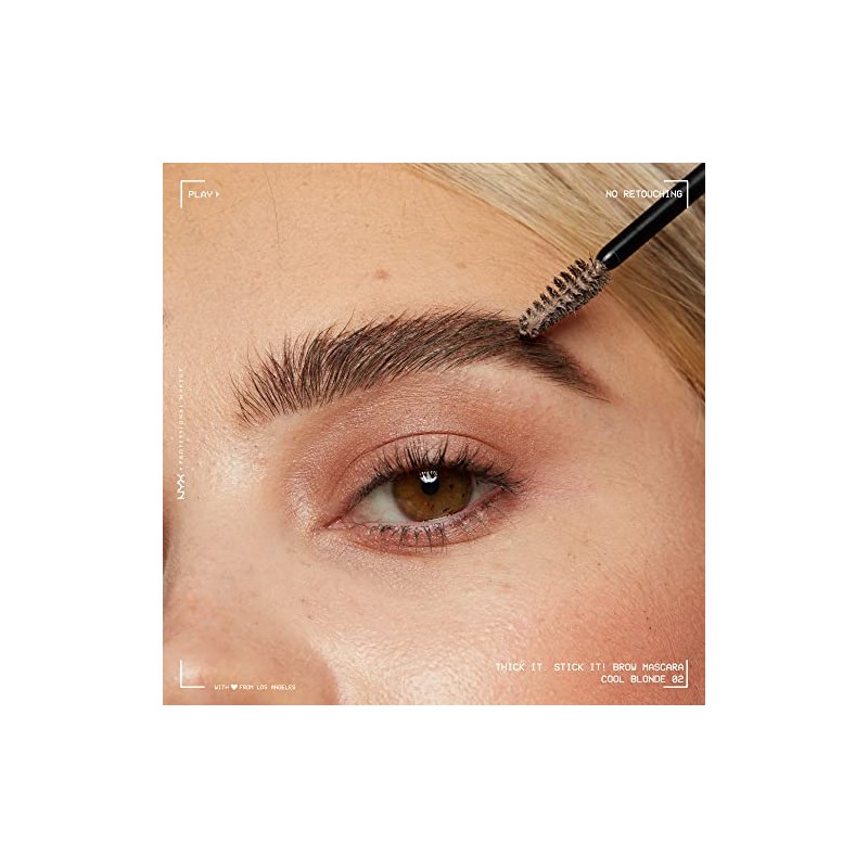 NYX PROFESSIONAL MAKEUP Thick It Stick It Thickening Brow Mascara,