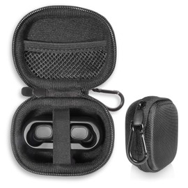 True Wireless Earbud Case for SoundPEATS True Wireless Bluetooth Earbuds in-Ear Stereo Bluetooth Headphones Wireless Earphones, Mesh Pocket for Cable, Carabiner
