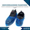 200 x Disposable Polyethylene Shoe Covers 3g High Tear Resistance