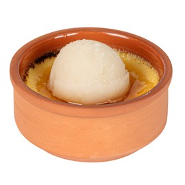 Restaurantware Terracotta Cazuela Bowls 2 Pack of 3 oz Durable Rustic Serving Dish Glazed Oven-Safe Bowl Freezer-Safe Tapas Dish Microwave-Safe Dishwasher-Safe