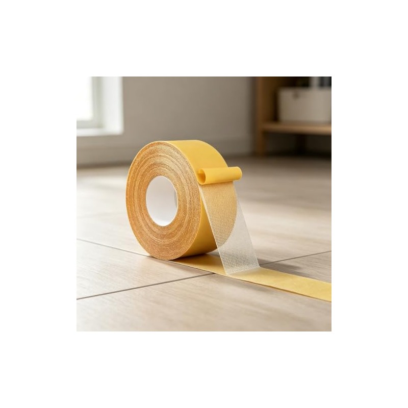 Cinta de tela de doble cara, calcomanía de pared fuerte