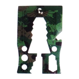 Car Emergency Escape Card Escape Card Escape Hammer Seat Belt Cutter (Camouflage)