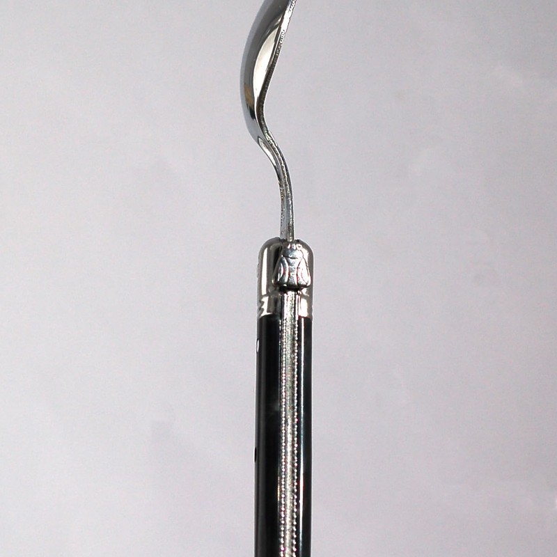 Lagulore ABS Handle, Teaspoon, Made in France, NERON, Black Marble