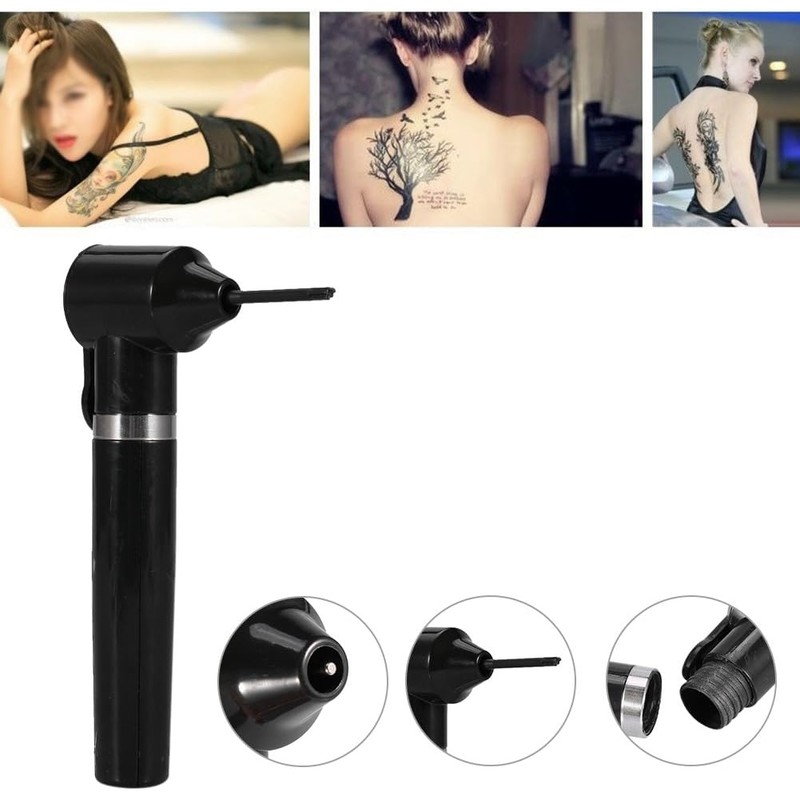 Máquina Mezcladora de Pigmento para Tatuaje Eléctrica Negra, Agitadora de