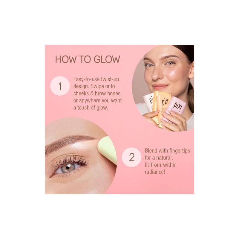 Pixi Iluminador Highlighter Superglow - Petal Dew