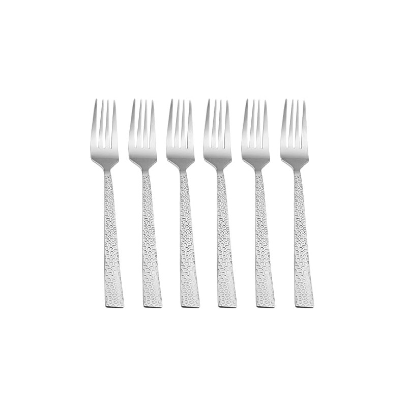 Herogo Fork Set of 6, Stainless Steel Dinner Fork Set,