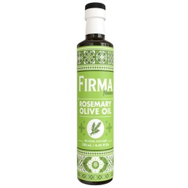 Firma First Cold Pressed Extra Virgin Olive Oil With Rosemary, Single Origin Unblended & Unfiltered Tunisian EVOO, 250 ML