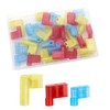 smseace 80Pcs Right Angle Spade Connector 22-18/16-14/12-10AWG Nylon Quick Disconnect