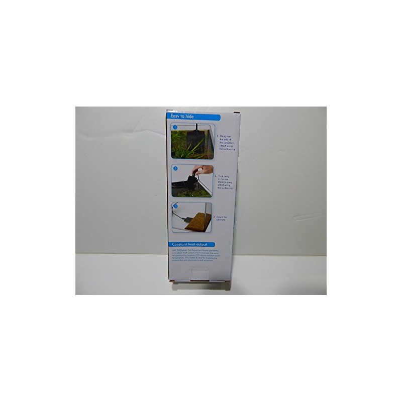 Interpet Life Thermal Flat Aquarium Heater with Free Thermometer Strip