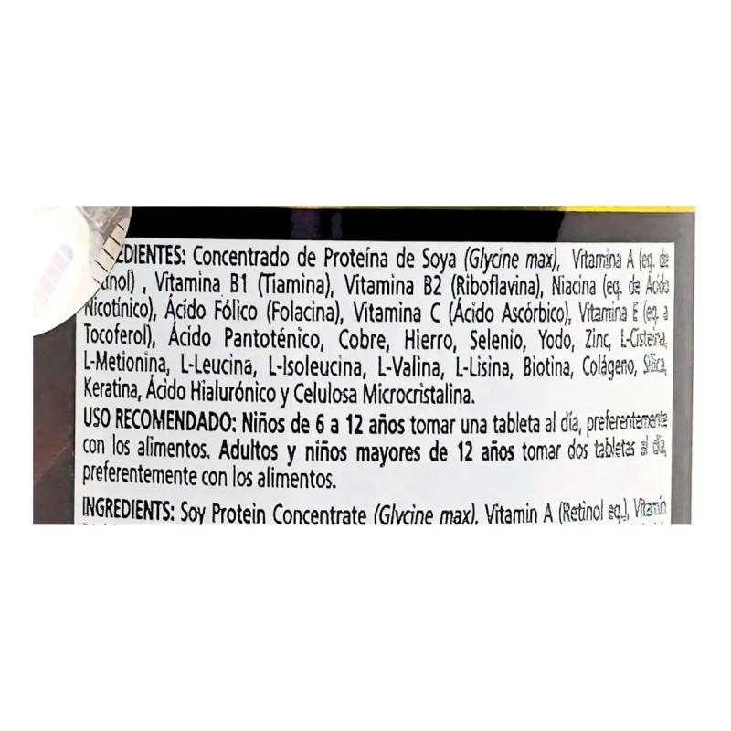 Hairburst Colágeno Biotina Keratina Ácido Hialuronico Tab
