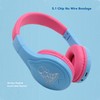 Bluetooth Kids Headphone Stereo Noise Reduction RGB Light Foldable Children