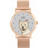 Toff London Ladies West Highland Terrier Dog Head Watch
