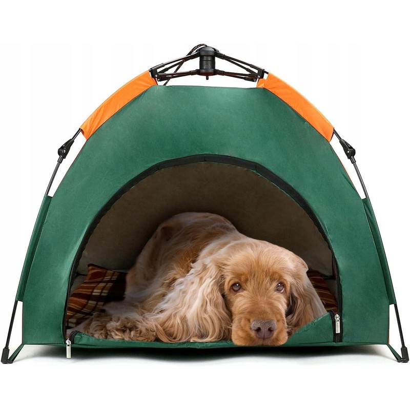 Waterproof Pop-Up Pet Tent for Dogs and Cats – Lightweight