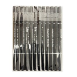 Lopez Auto Eyebrow Pencil (12-Pack) Gray 2ea