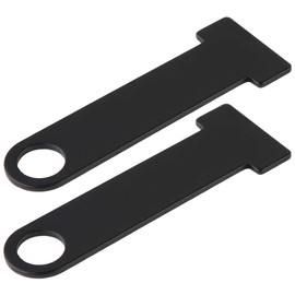 - Helmet Lock Extension, Helmet Strap D‑Ring Lock Stainless Steel Motorcycle Universal(Black)