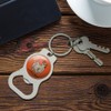 Guess What Chicken Butt Funny Keychain with Bottle Cap Opener