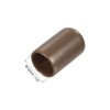 QUARKZMAN Pack of 25 Rubber Caps 12mm ID Rubber End