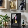 ZAYHENYOO Medal Display Case, Medal Display Shadow Box with Real
