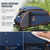 Bike Trunk Bag for Rear Rack, 8L Waterproof Bicycle Bag