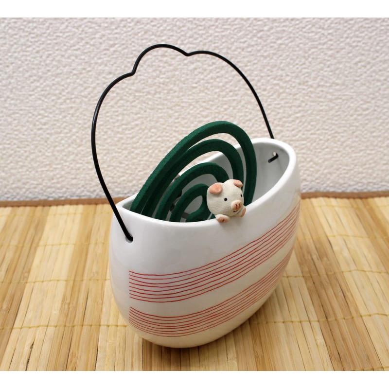 Craftsman House Mosquito Trap Incense Pot Summer Pig Incense Pot