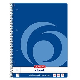 Herlitz 10834125 Ruled Notepad with Margin 80 Sheets