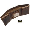 VISCONTI Hunter Collection Apache Leather Tri-Fold Wallet RFID Blocking 700