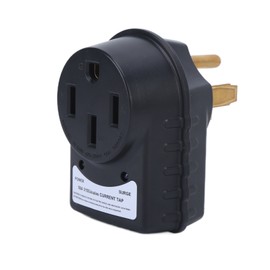 125/250V RV Surge Protector 50A Male to 50A Female Adapter Plug 3150J with LED Indicator for Travel Trailers Campers