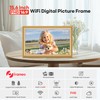 64GB 15.6" Frameo Digital Picture Frame WiFi, Large Electronic Photo