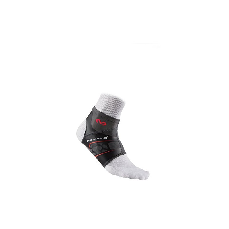 McDavid Unisex – Erwachsene Knöchelbandage-4101RR Knöchelbandage, Schwarz, XL