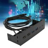 ciciglow 5.25" USB 3.0 Front Panel Hub 4 Ports 5Gbps