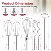 doufuhua Hand Mixer Attachments Beater, Whisk, Blending Rod and Dough