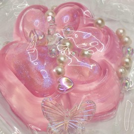 Squeeze Toys Cat Paw Handmade Squeeze, Glitter Transparent Squeeze Paw, Cute Soft Squeeze for Stress Relief, Fidget Toys Squeeze Toys Suitable for Adults