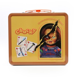 Surreal Entertainment Child's Play Chucky Good Guys Tin Lunch Box with Beverage Container