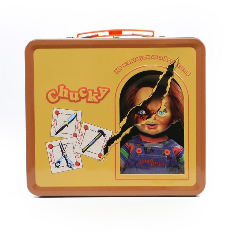 Surreal Entertainment Child's Play Chucky Good Guys Tin Lunch Box