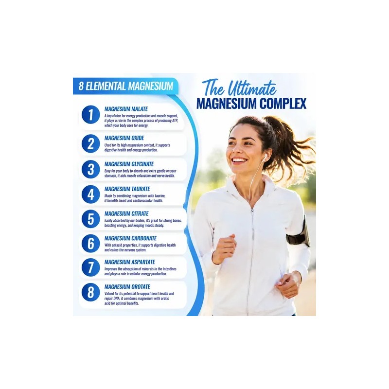 Toyocare Magnesio Elemental Complejo Glucosa