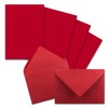 50x stationery sets DIN A5 with C6 envelopes - rose