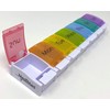 Weekly Pill Organizer, BPA Free, 7 Day Pill Box Case