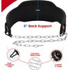 Weight Lifting Dip Belt with Chain – 6.5’’ Wide, 10mm
