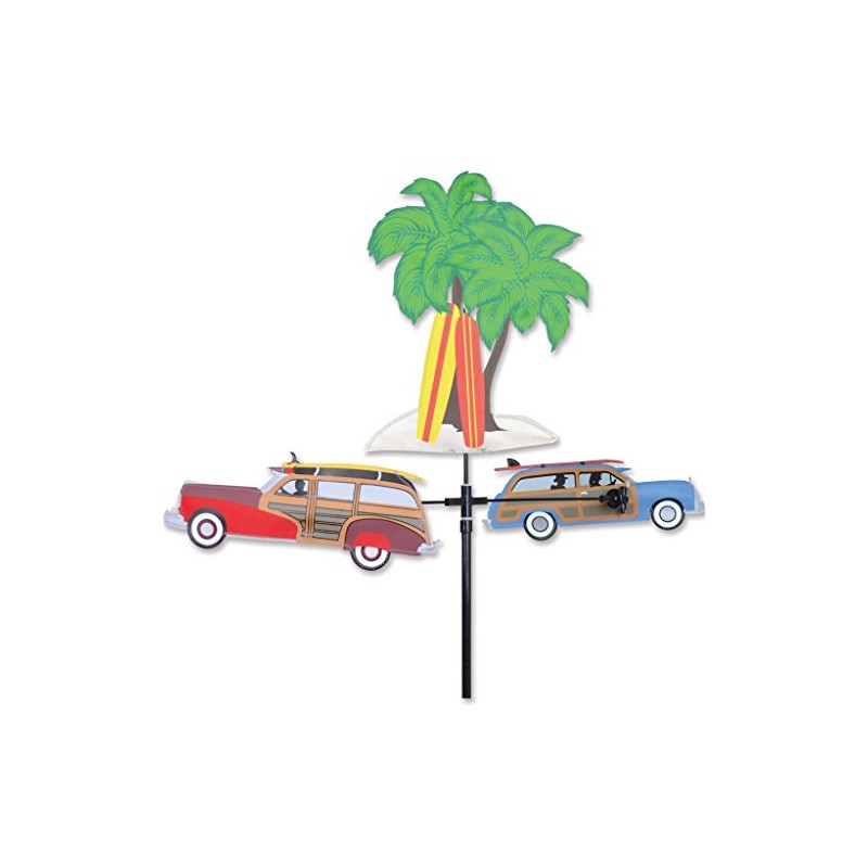 Single Carousel Wind Spinner - Woodies