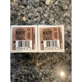 COVERGIRL Lot Of 2 COVERGIRL Vitalist Healthy Glow Highlighter, SUNDOWN, .24 oz