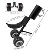 Miyobing Weed Puller Tool With Wheels, 2 IN 1 Hook
