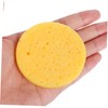 Healeved 50pcs Portable Natural Facial Cleansing Sponges for Makeup Removal