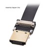 chenyang CYFPV Micro HDMI Type D Male Connector Standard Straight